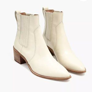Madewell Ramsey Chelsea Boot in Ivory